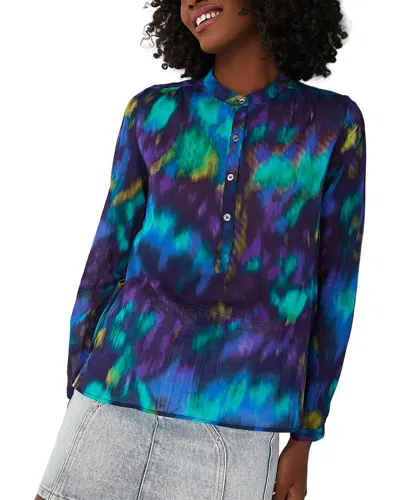 Isabel Marant Étoile Isabel Marant Maria Watercolor Blouse In Multi