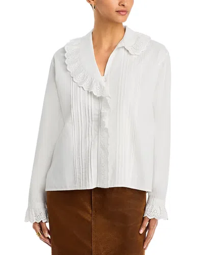 Isabel Marant Étoile Isabel Marant Nomia Embroidered Blouse In White