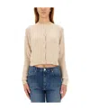 Isabel Marant Étoile Amenita Cardigan In Nude