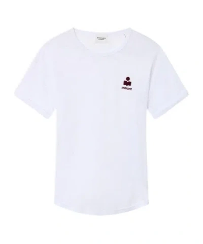 Isabel Marant Étoile Koldia Logo Printed T-shirt In White