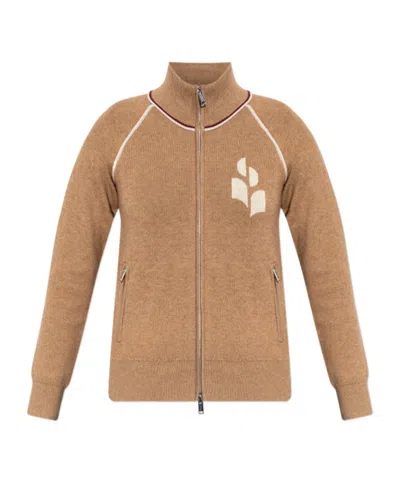 Isabel Marant Étoile Isabel Marant Toile Lanya Cardigan In Brown