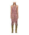 Isabel Marant Étoile Marant Étoile Woman Midi Dress Burgundy Size 4 Viscose In Pink