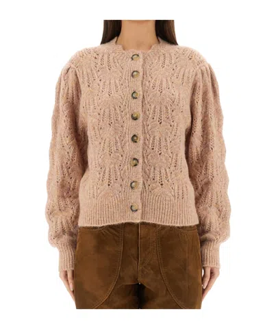Isabel Marant Étoile Isabel Marant Toile Maxine-gc Knitted Cardigan In Brown