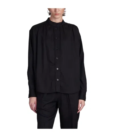 ISABEL MARANT ÉTOILE ISABEL MARANT ÉTOILE VIOLETA PLEATED BLOUSE