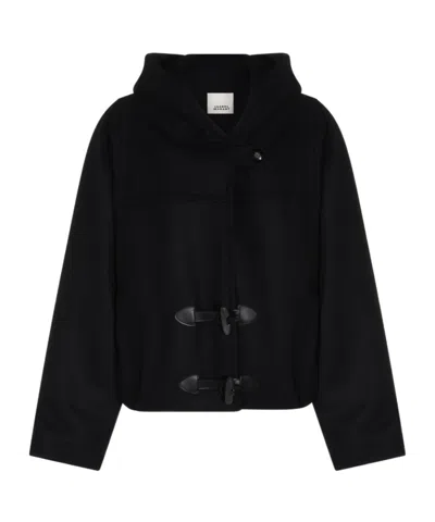 Isabel Marant Étoile Isabel Marant Trixie Toggle Fastened Coat In Black