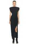 Isabel Marant Étoile Gz T-shirt With Cap Sleeves And Draped Detail In Black