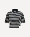 Isabel Marant Étoile Black Cotton Polo Shirt In Multi