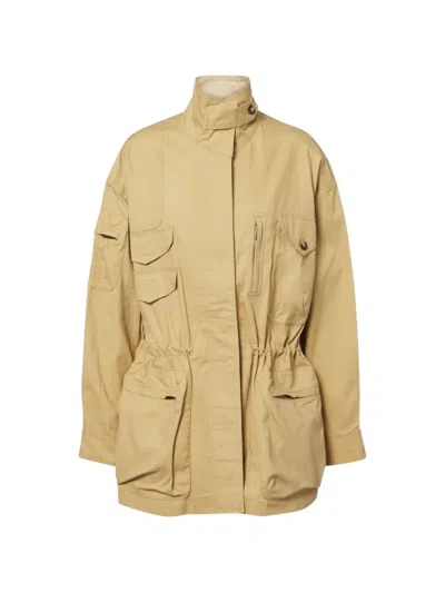 Isabel Marant Étoile Isane Coat In Nude