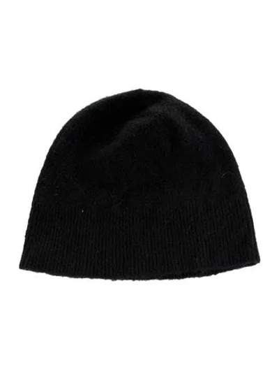 Pre-owned Isabel Marant Étoile Italian Yarn Knit Beanie In Black