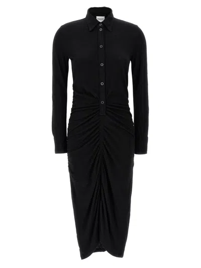 Isabel Marant Étoile Black Ivalia Midi Dress
