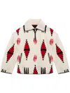 Isabel Marant Étoile Marner Shearling Coat In White