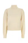 Isabel Marant Étoile Isabel Marant Etoile Ivory Alpaca Blend Purdie Sweater In Gold