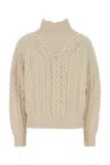 Isabel Marant Étoile Isabel Marant Etoile Ivory Cotton Blend Bolinea Sweater In Neutral