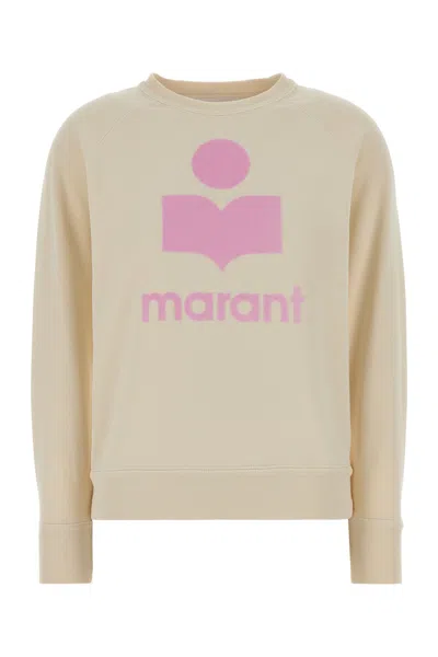 Isabel Marant Étoile Ivory Cotton Blend Millyny Sweatshirt In Neutral