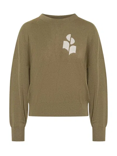 ISABEL MARANT ÉTOILE ISABEL MARANT ÉTOILE IVORY MARANT ÉTOILE LOGO SWEATER