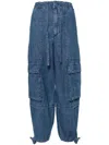 Isabel Marant Étoile Ivy High-rise Wide-leg Jeans In Blue