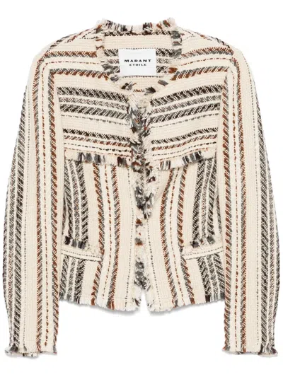 Isabel Marant Étoile Izaria ジャケット In Neutral