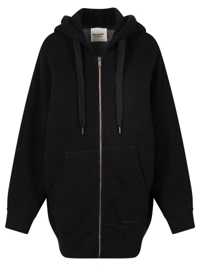 Isabel Marant Étoile Izia Heavy Sweatshirt Clothing In Black