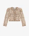 Isabel Marant Étoile Jacke Christy In Neutral