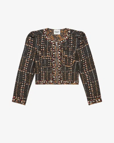 Isabel Marant Étoile Jacke Christy In Black