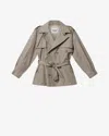 Isabel Marant Étoile Jacke Claya In Gray