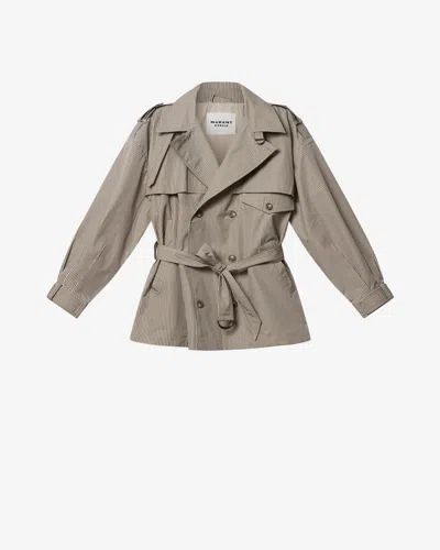Isabel Marant Étoile Jacke Claya In Gray