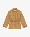 Isabel Marant Étoile Malika Jacket In Brown