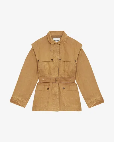 Isabel Marant Étoile Malika Jacket In Brown