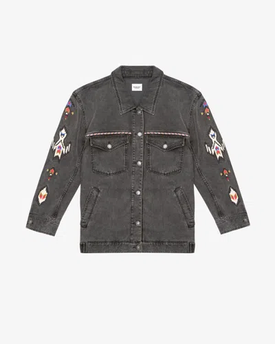 Isabel Marant Étoile Jacke Manona In Black