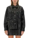Isabel Marant Étoile Pocketed High-waisted Button Skirt In Black