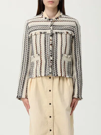 ISABEL MARANT ÉTOILE JACKET ISABEL MARANT ETOILE WOMAN COLOR BEIGE,H19334022