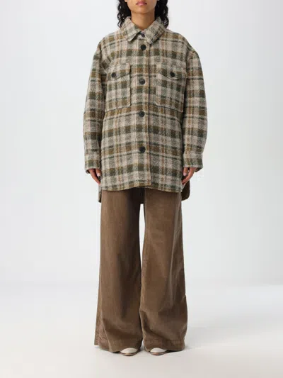 ISABEL MARANT ÉTOILE JACKET ISABEL MARANT ETOILE WOMAN COLOR KAKI,F85708030