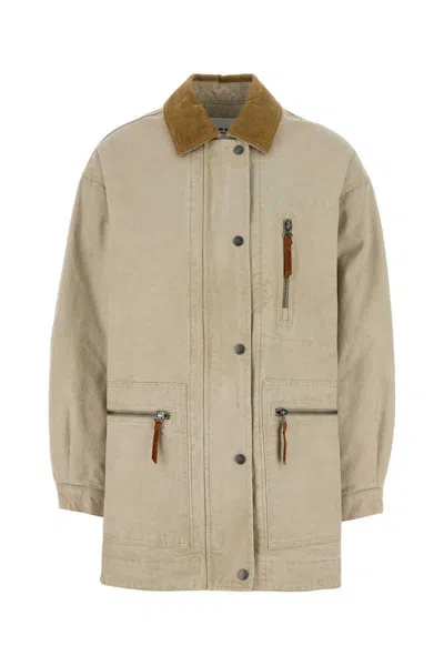 Isabel Marant Étoile Jacket "kimelia" In Powder