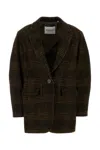 Isabel Marant Étoile Isabel Marant Etoile Embroidered Wool Gesina Blazer In Black