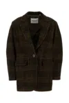 Isabel Marant Étoile Isabel Marant Etoile Embroidered Wool Gesina Blazer In Black