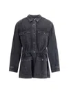 Isabel Marant Étoile Marant Etoile Women Nossia Denim Jacket In Blue