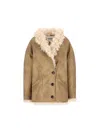 Isabel Marant Étoile Coat Isabel Marant Etoile Woman Color Beige In Brown