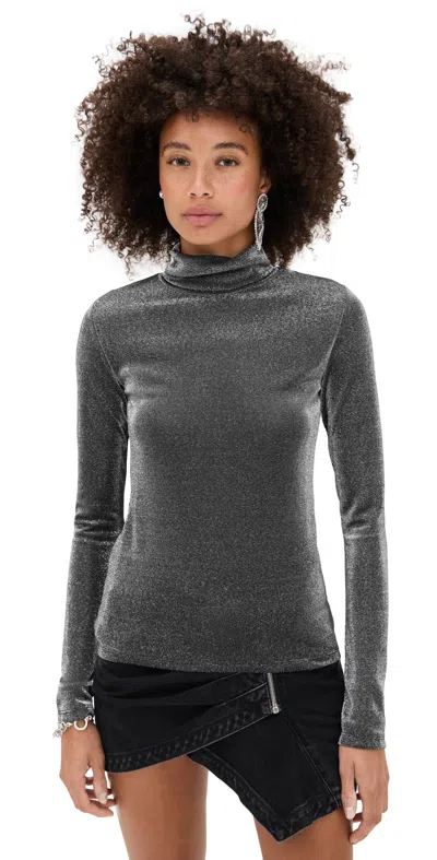 Isabel Marant Étoile Jadia Top Gun Metal In Gray