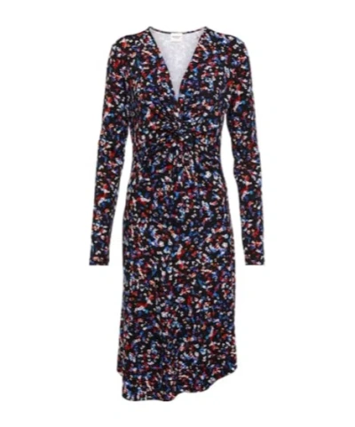 Isabel Marant Étoile Jadiya Floral Midi Dress In Multi