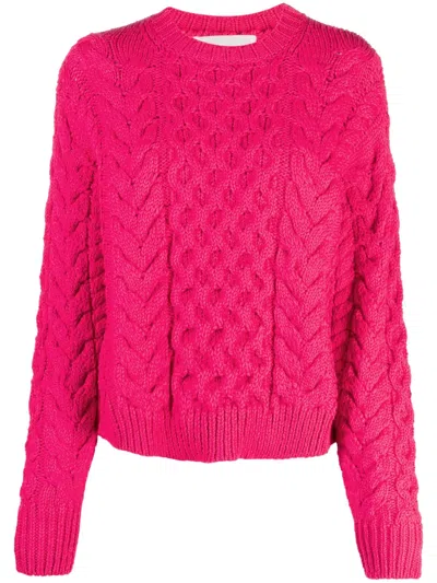 ISABEL MARANT ÉTOILE JAKE CABLE-KNIT JUMPER