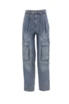 Isabel Marant Étoile Cargo Trousers Featuring Multiple Pockets In Blue
