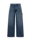 Isabel Marant Étoile Blue Cotton Jeans In Blue