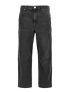 Isabel Marant Étoile Marant Etoile 'janet' Jeans In Black