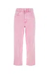 Isabel Marant Étoile Isabel Marant Etoile Pink Denim Janet Jeans In Pink
