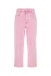 Isabel Marant Étoile Isabel Marant Etoile Pink Denim Janet Jeans In Pink