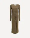 Isabel Marant Étoile Dress Isabel Marant Etoile Woman Color Kaki In Multi