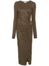 Isabel Marant Étoile Isabel Marant Etoile Jelina Dress In Brown