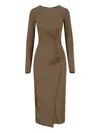 Isabel Marant Étoile Jelina Midi Dress In Green