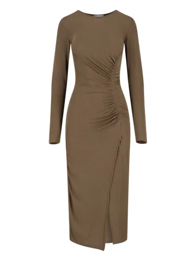 Isabel Marant Étoile 'jelina' Midi Dress In Green