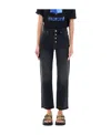Isabel Marant Étoile Jemina Slim Denim In Black